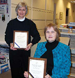 (L to R): Brenda Edwards and Lynn Ries