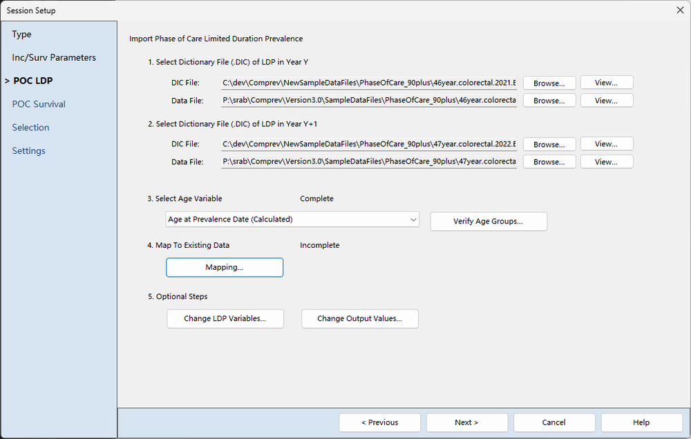 Session Setup - POC LDP